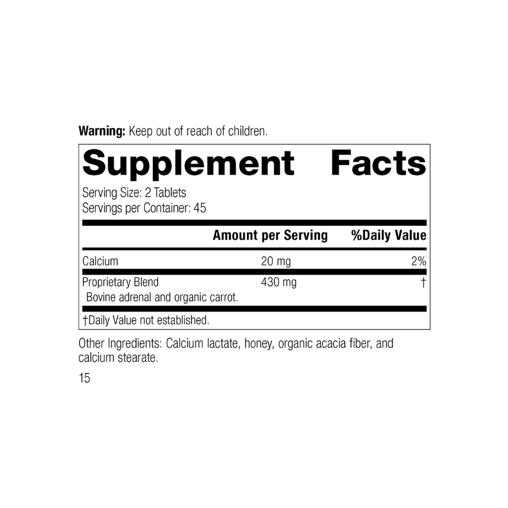 Adrenal Desiccated