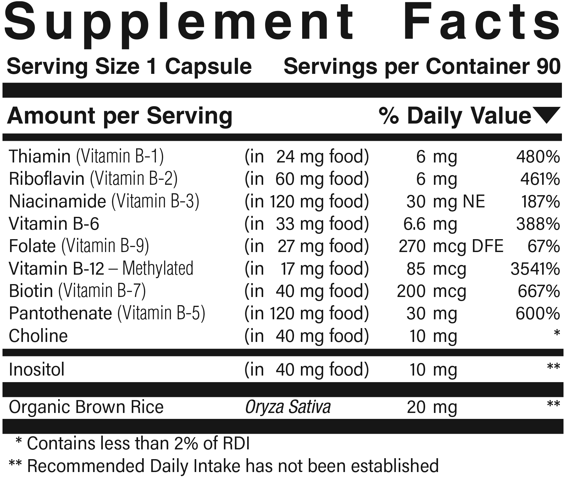 B Stress Complex