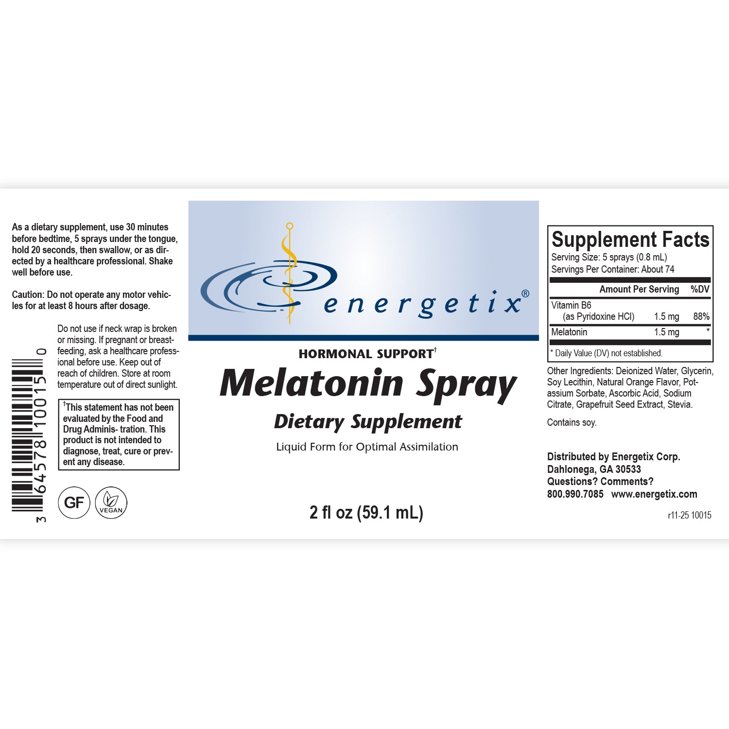 Melatonin Spray