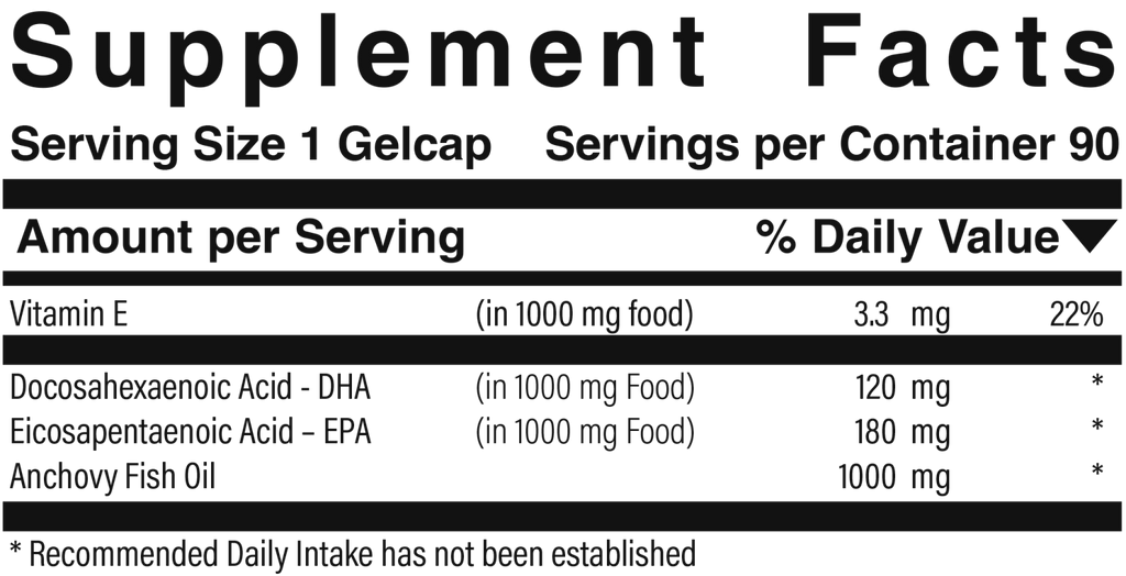Omega 3  EPA  DHA