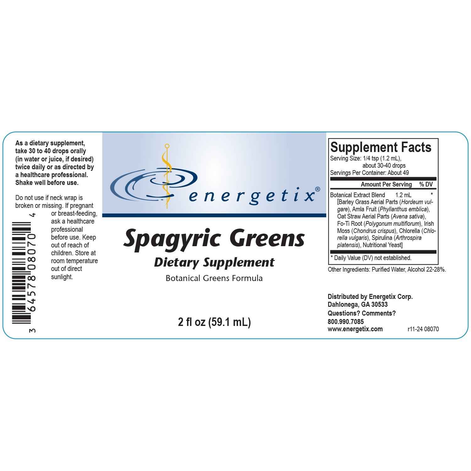 Spagyric Greens