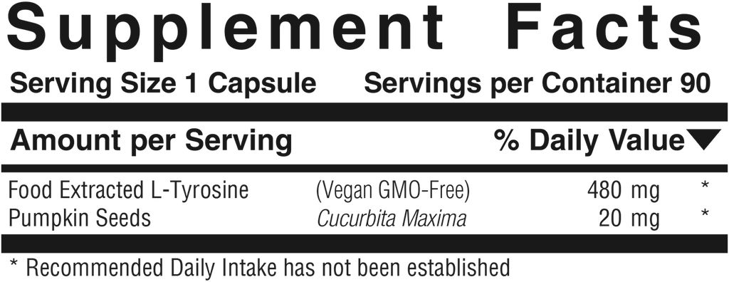 Vegetarian Tyrosine