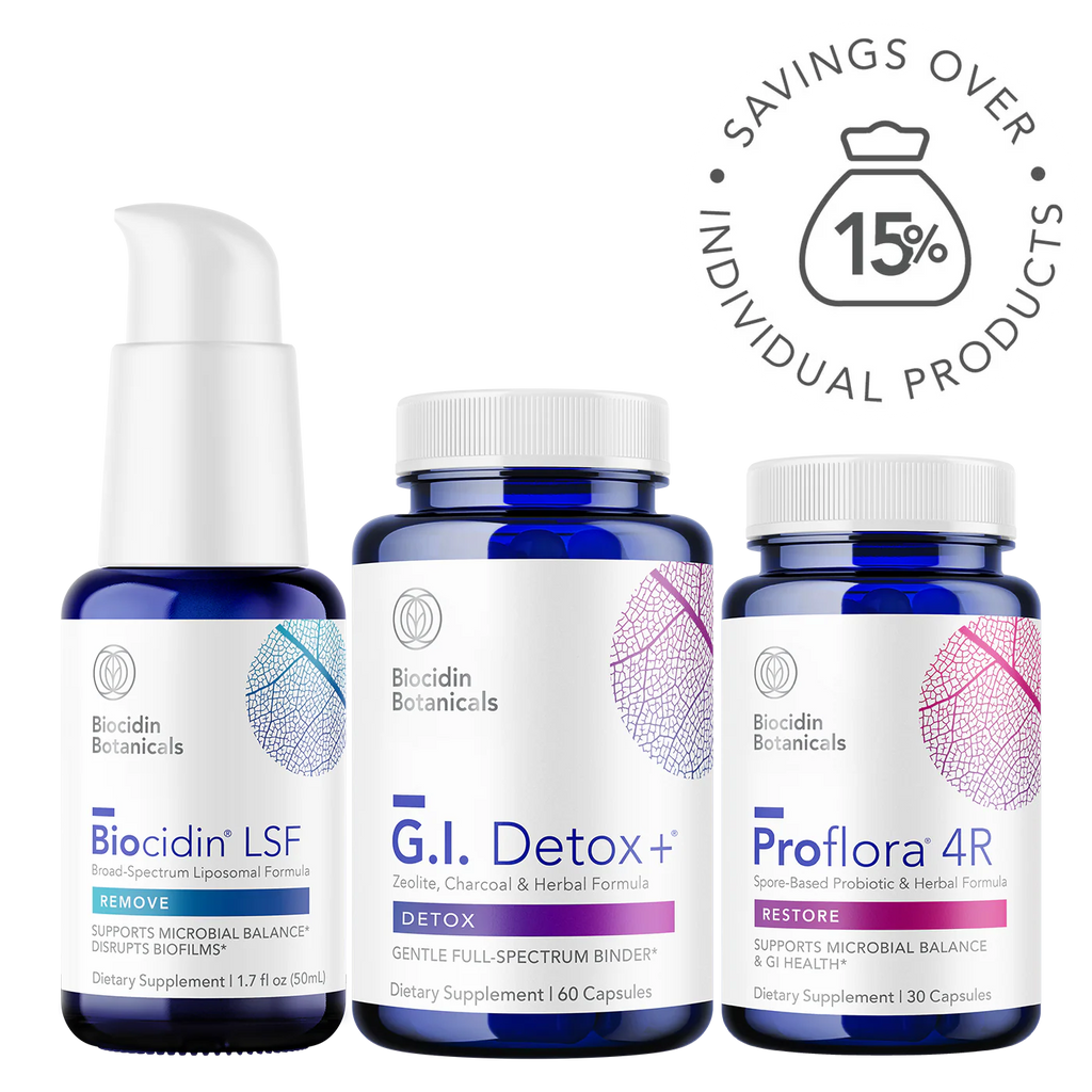 Bioclear™ Microbiome Detox Program With Biocidin® LSF