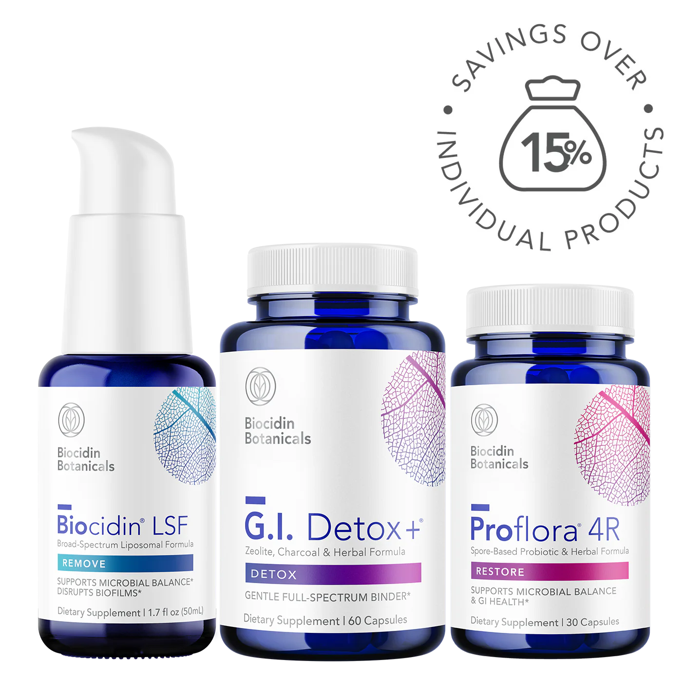 Bioclear™ Microbiome Detox Program With Biocidin® LSF
