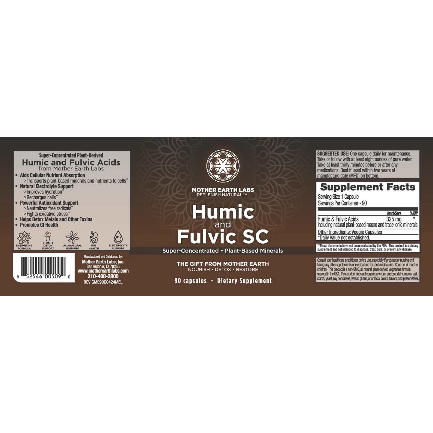 Humic and Fulvic SC