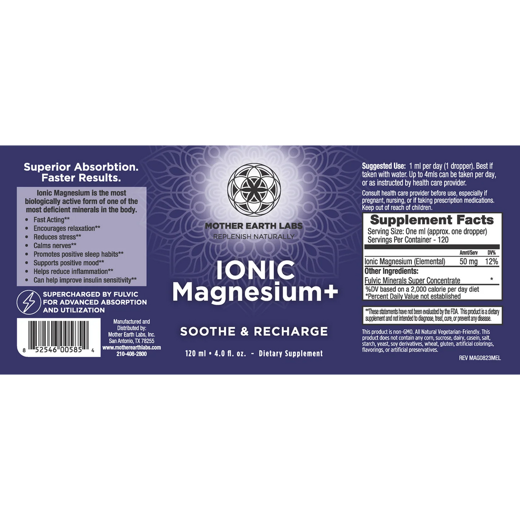 Ionic Magnesium+ – Liquid Dropper